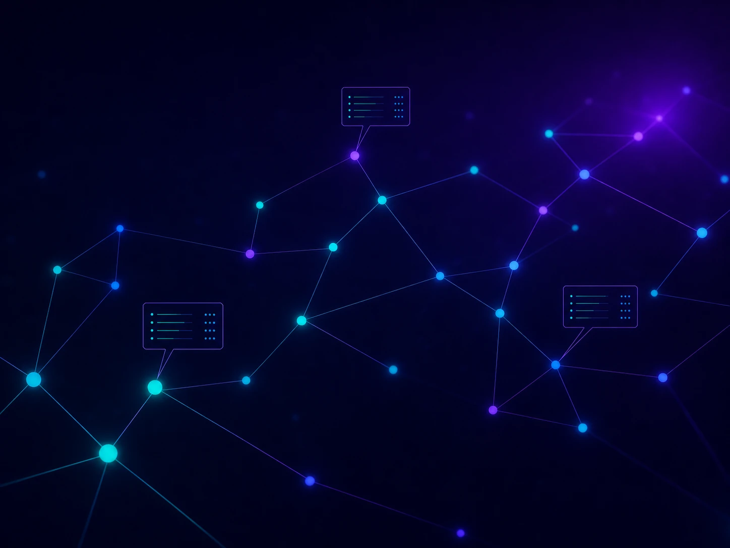 A blockchain network connecting product history
